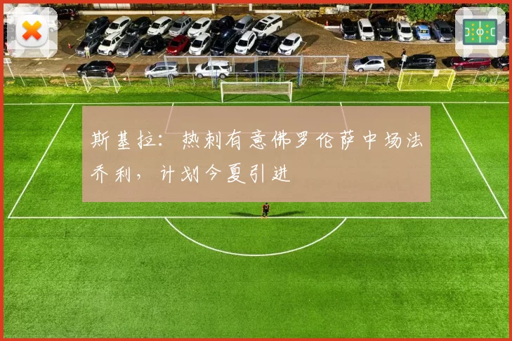 斯基拉：热刺有意佛罗伦萨中场法乔利，计划今夏引进